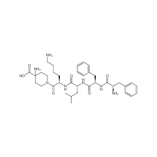 1-(D-fenylalanyl-D-fenylalanyl-D-leucyl-D-lysyl)-4-aminopiperidine-4-carbonzuur