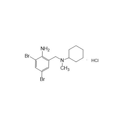 2-Amino-3,5-dibroom-N-cyclohexyl-N-methylbenzylaminehydrochloride