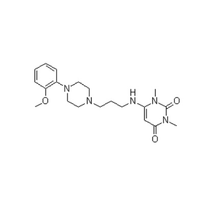 6-[[3-[4-(2-methoxyfenyl)-1-piperazinyl]propyl]amino]-1,3-dimethyl-2,4(1H,3H)-pyrimidinedionhydrochloride